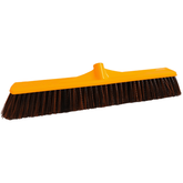 Josco - Broom Industrial Platform 600 Platform Broom Black & Tan | JBPBBT60